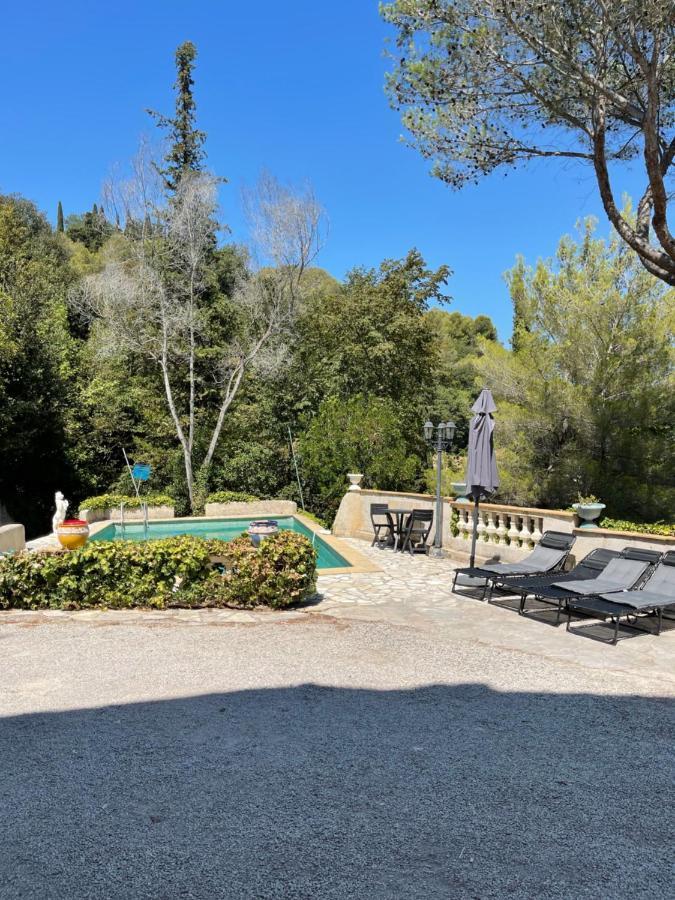 Studio En Bas De Villa Avec Piscine Proche Bord De Mer カーニュ・シュル・メール エクステリア 写真
